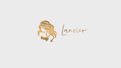 Lanvier 1.25 Inch Curling Iron with Extra Long Barrel – Black